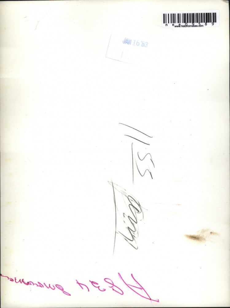 1953 Press Photo Bobby Moody and Dwight places hat on heir snowman in Atlanta