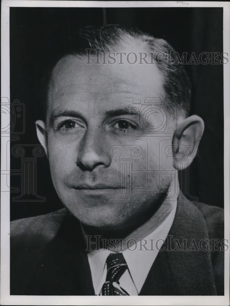 1946 Press Photo Cliff McDowell San Francisco Bureau Manager for ACME
