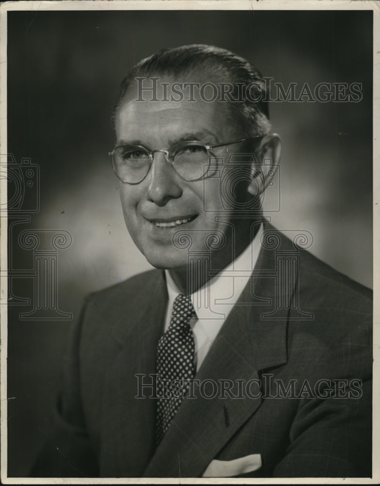1955 Press Photo Winfred "Pete" Wisnieski of Independence, Ohio - nee10708