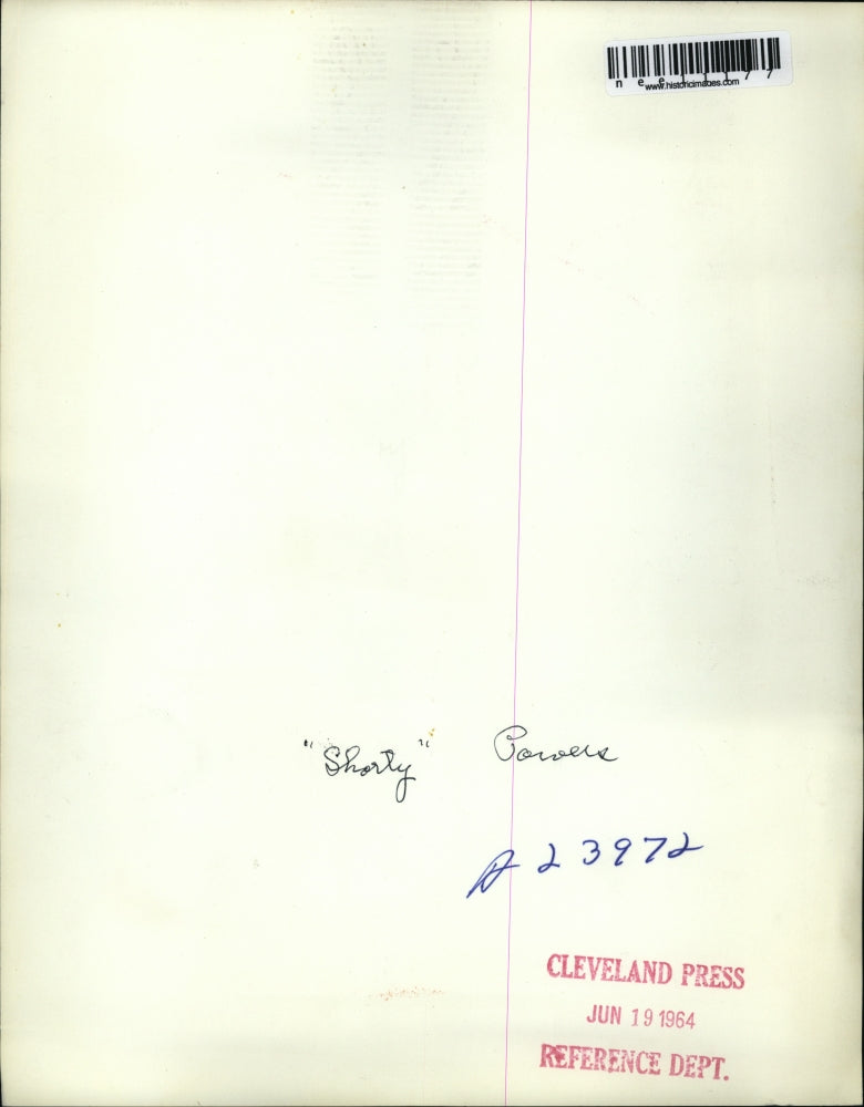 1964 Press Photo Shorty Powers