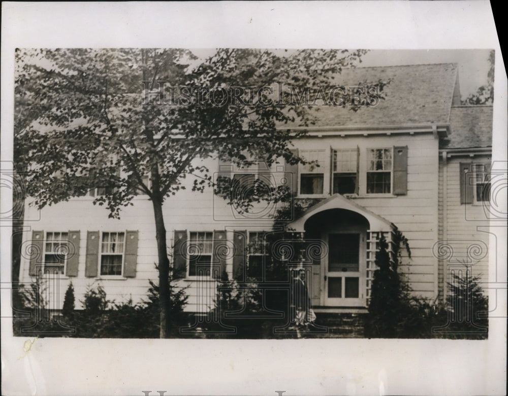 1938 Press Photo Bruce Bartons Home Foxboro Massachusetts - nee11438