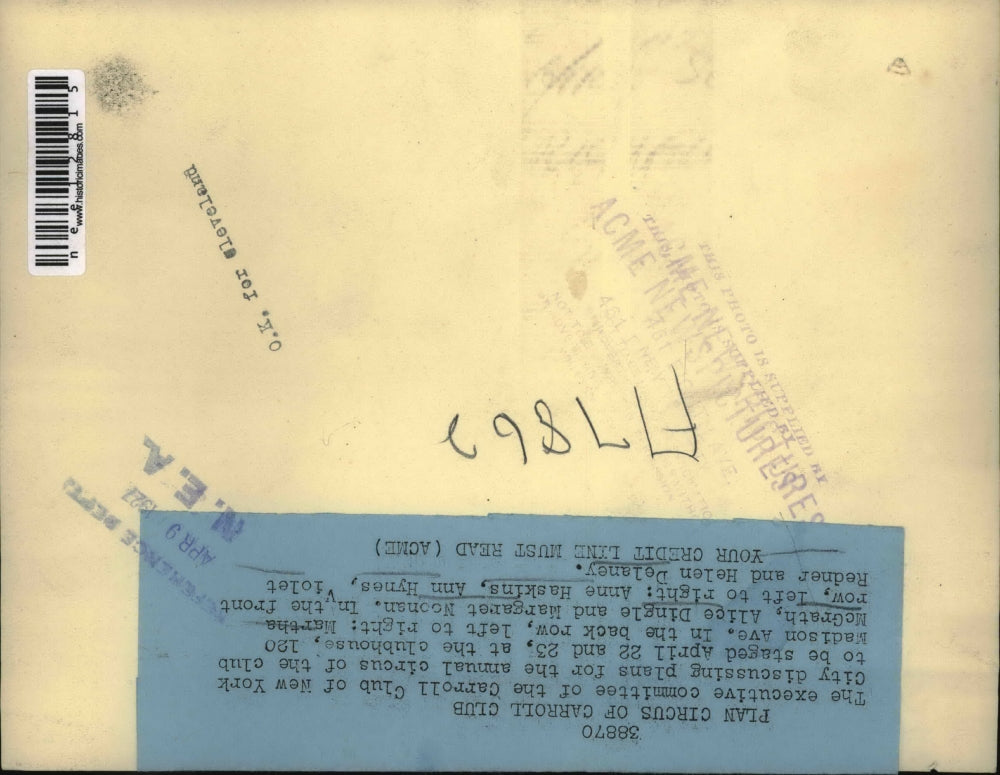 1927 Press Photo L-R M.McGrath,A.Dingle,Noonan,Haskins,Hynes,V.Redner & Delaney