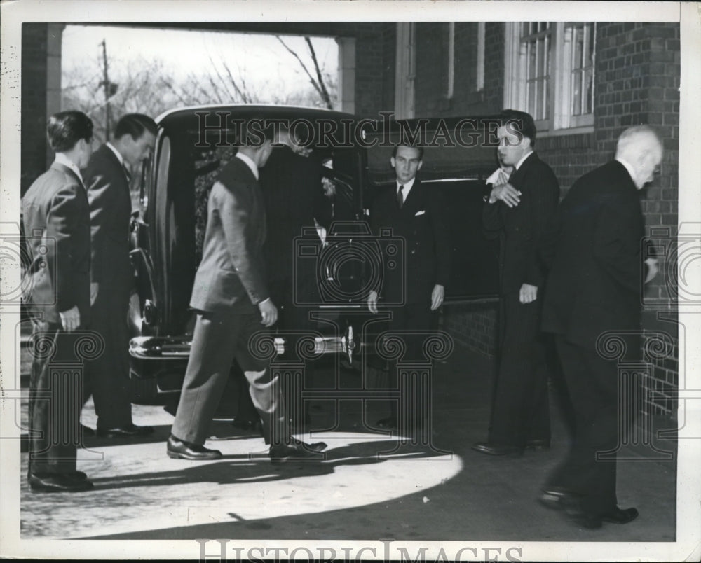 1941 Press Photo Kansas City Mo Funeral of Leila Walsh slain girl, boyfriend R F