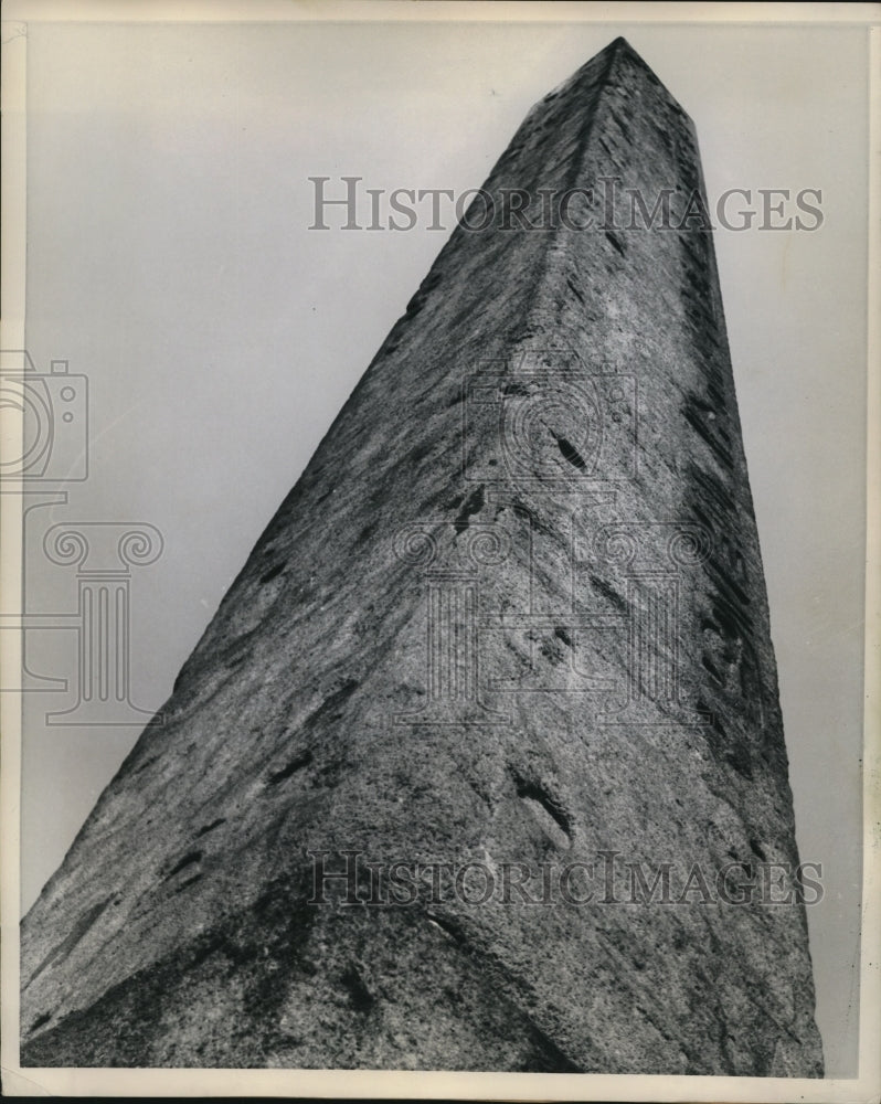 1959 Press Photo Cleopatra's Needle, an Ancient Egytian Obelisk in Central Park