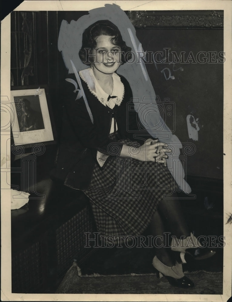 1922 Press Photo Miss Marion Kryl of Chicago - nee14054