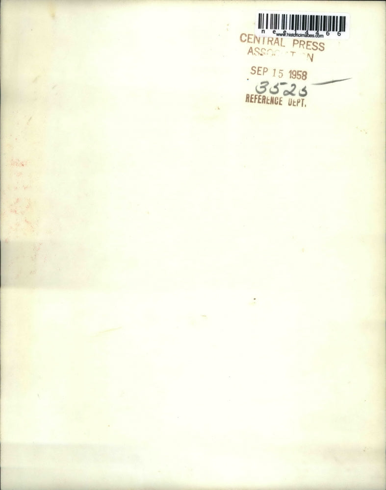 1958 Press Photo Gainsville, FL George A Stark - nee14466