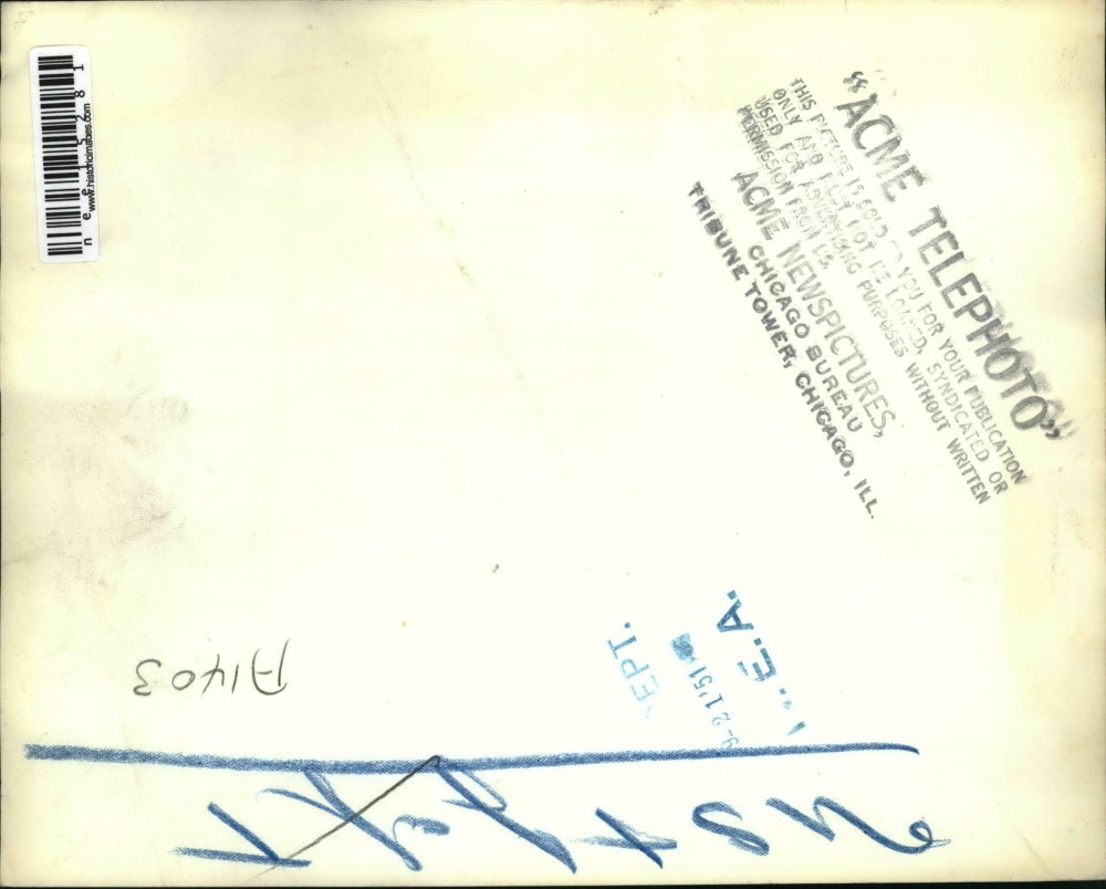 1951 Press Photo Service Club at Presido of San Francisco signing Treaty