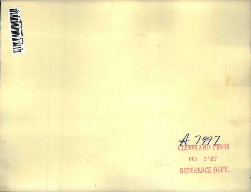 1957 Press Photo Wash DC Defense Secy Charles Wilson & wife at press conference