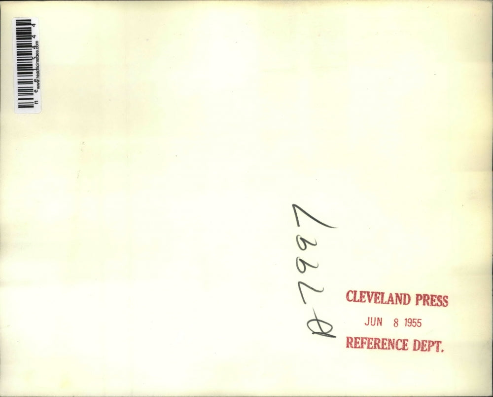 1955 Press Photo Defense Sec. Charles E. Wilson, Nathan Twinning, Dennis Chavez