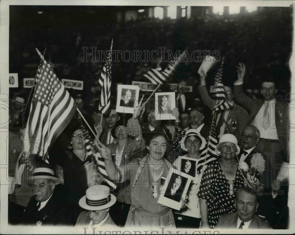 1932 Press Photo Rep. National Convention At Chicago - nee15727