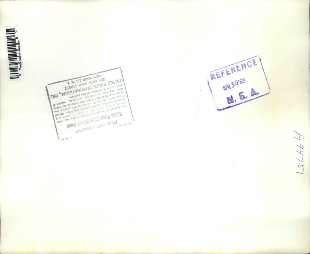 1969 Press Photo Winton Blount at White House, postal rate increase, Washington