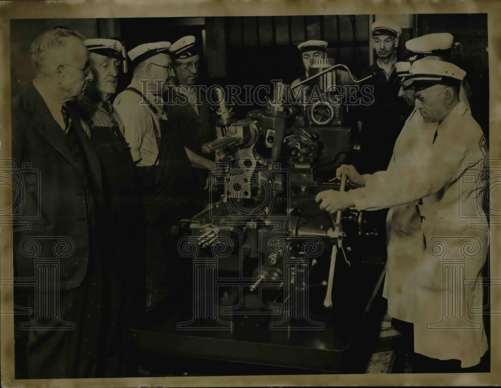 1938 Press Photo Frank Kuchenbrod, Nuhn, Cottle, Juhnke, Earley, Bisler Decker