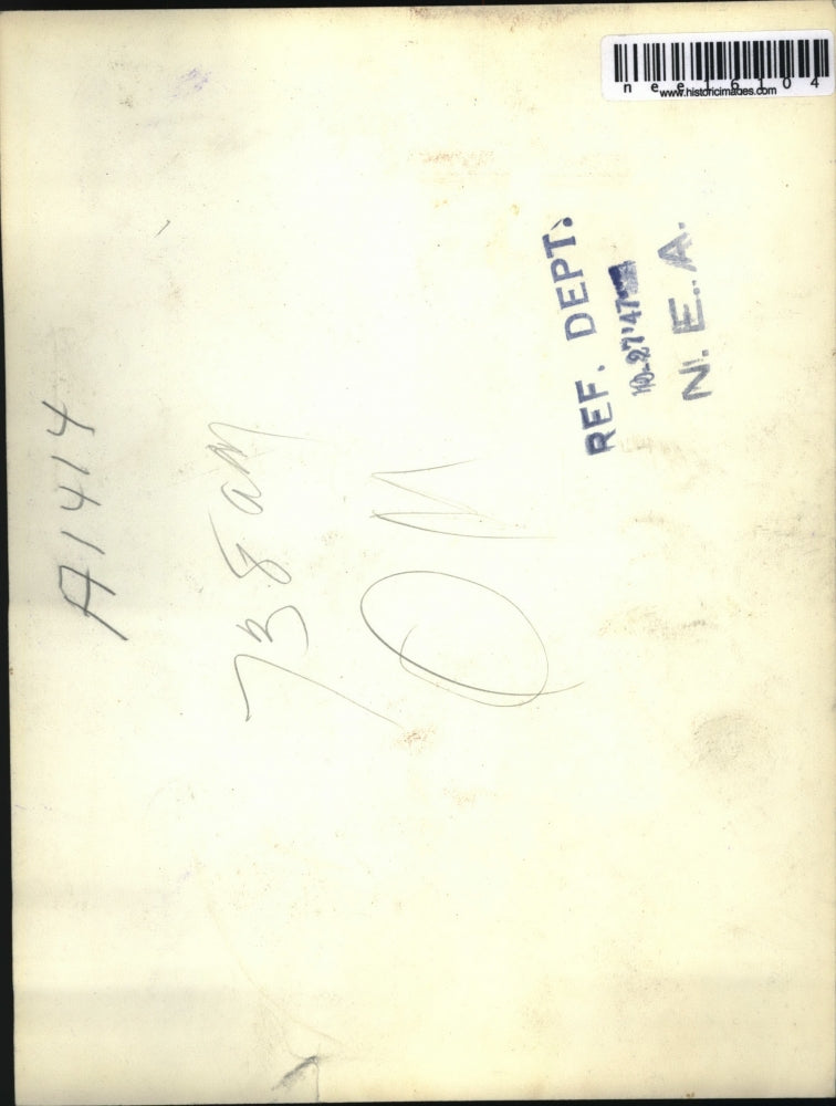 1947 Press Photo NYC Eve Curie author & lecturer daughter of Madame Curie