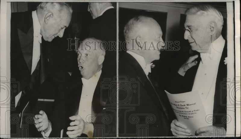 Load image into Gallery viewer, 1952 Press Photo Pres Eisenhower In Two Informal Chats - nee17199
