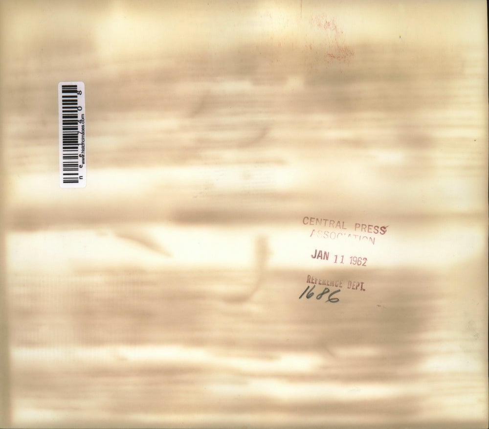 1962 Press Photo A air view of the disaster scene a Ranrahirca in Peru