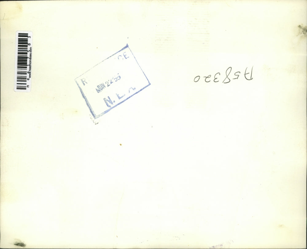 1955 Press Photo E. Kardel Yugoslav Foreign Minister, Marshall Tito,Min. Nikita