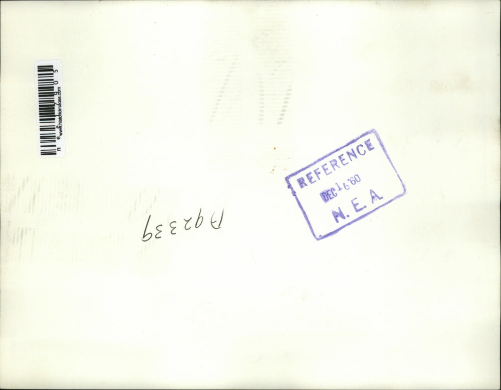 1960 Press Photo London Prince Stansilaw Radziwill & image of Pres Kennedy