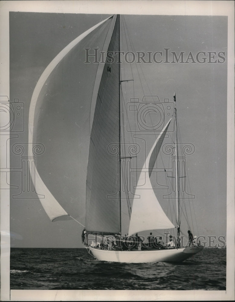 1948 Press Photo Royono Wins in Bermuda