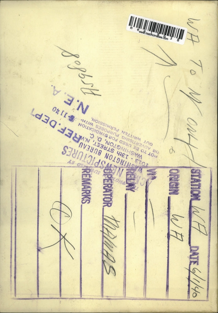 1940 Press Photo Tyler Kent,dismissed by US Embassy in London - nee18638