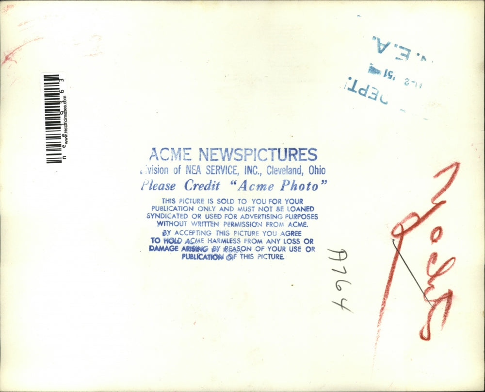 1951 Press Photo Sail Boats - nee19363