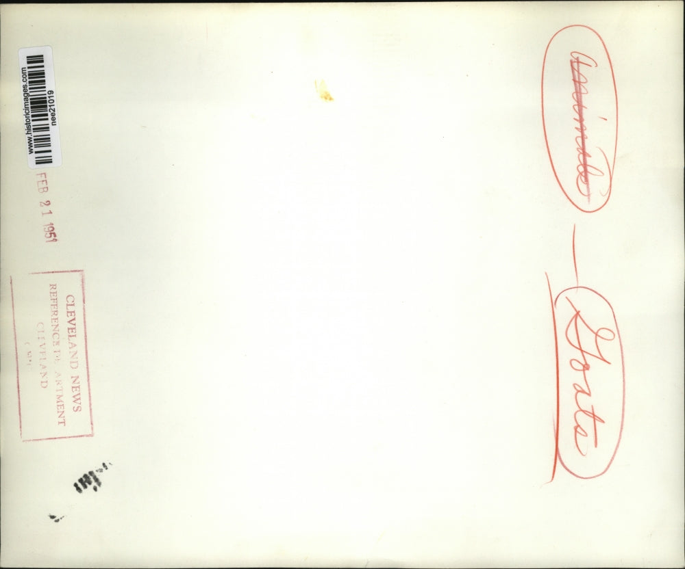 1951 Press Photo The three year Linda Parson with her quadruplet goats