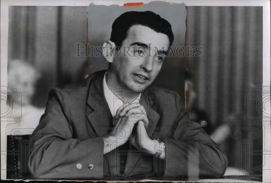 1955 Press Photo George Hall, Canadian-born actor - nee22119