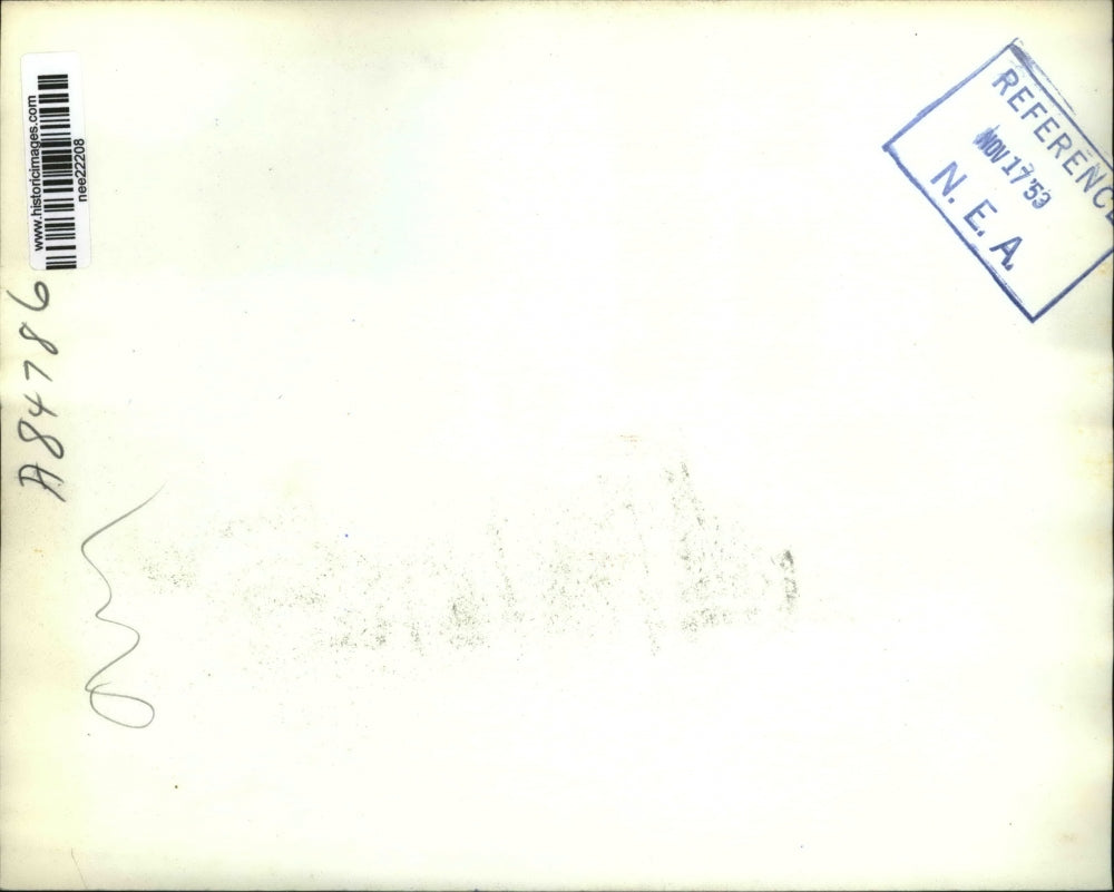 1953 Press Photo Nathan M. Pusey of Harvard University - nee22208