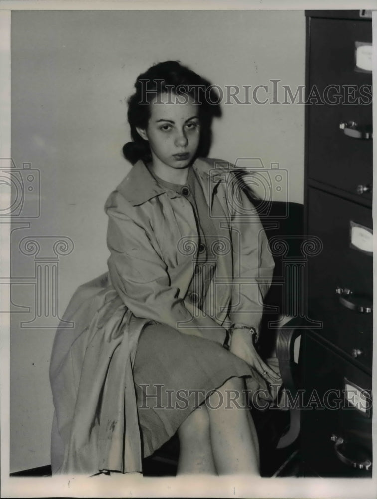 1962 Press Photo Mrs Joan Federson Set Out To rob Filling Station In Chicago