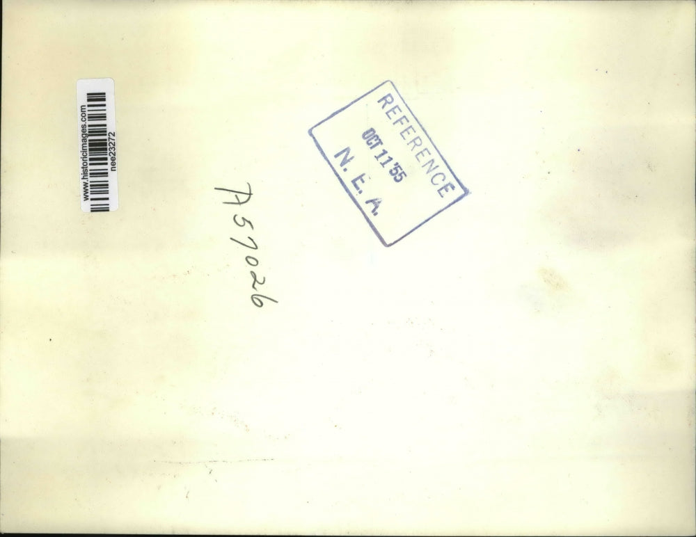 1956 Press Photo Dr. Paul Dudley White, Maj. Gen Howard Snyder & Dr.Paul Dudley