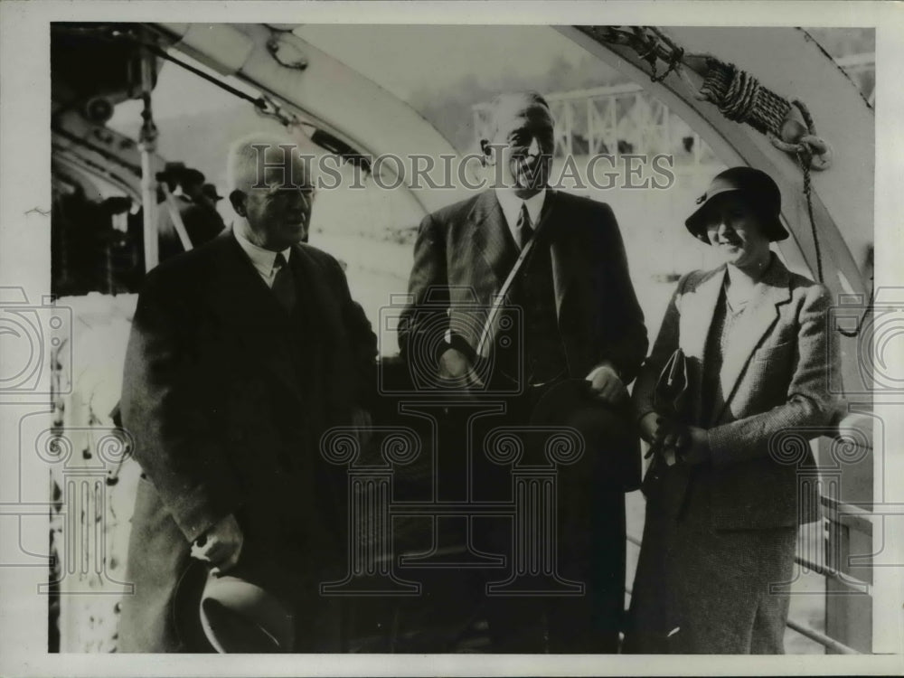 1933 Press Photo Elizabeth Blades Daughter Lord Ebbisham, Lord Ebbisham- Historic Images