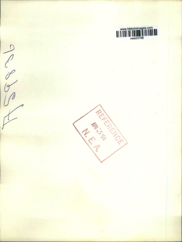 1956 Press Photo Secretary of Defense Charles E. Wilson at Pentagon Washington