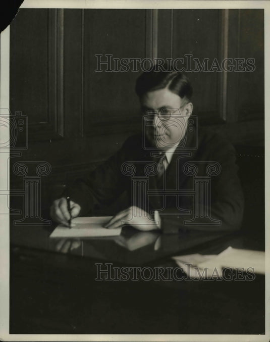 1931 Press Photo Police Captain Martin J. Horrigan