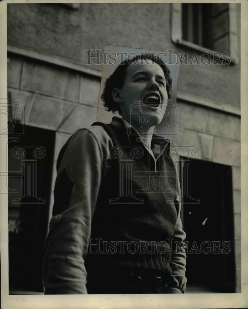 1943 Press Photo Elaine Celmstead from Phoenix, Arizona - nee24290