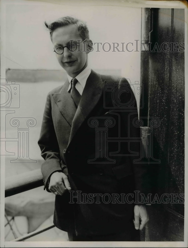 1936 Press Photo Sir Thomas Bazley will marry Daphine Bayne - nee24925