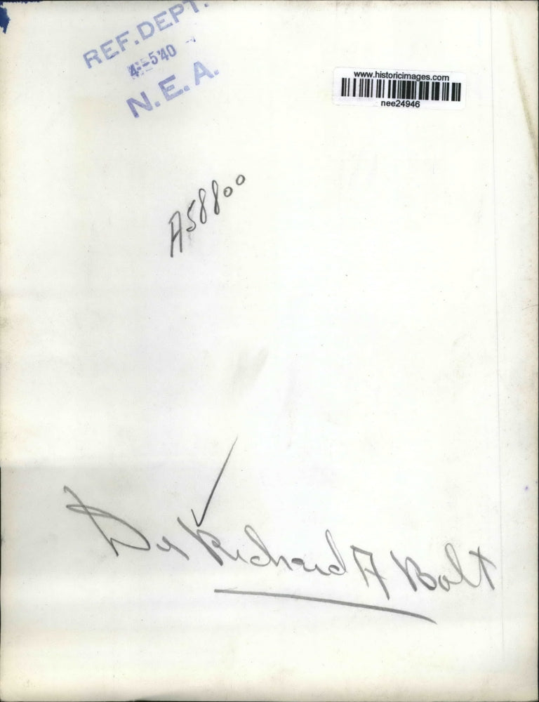 1940 Press Photo Dr. Richard A. Balt