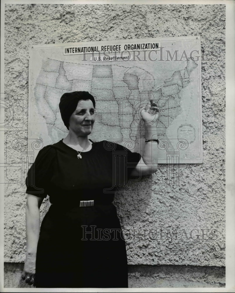1961 Press Photo Ama Turzan of Yugoslavia - nee25173