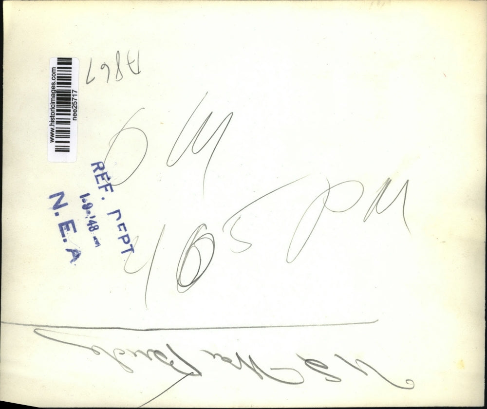 1948 Press Photo Fernande & Herbert David Felicia Dumas A Goch French Immigrants