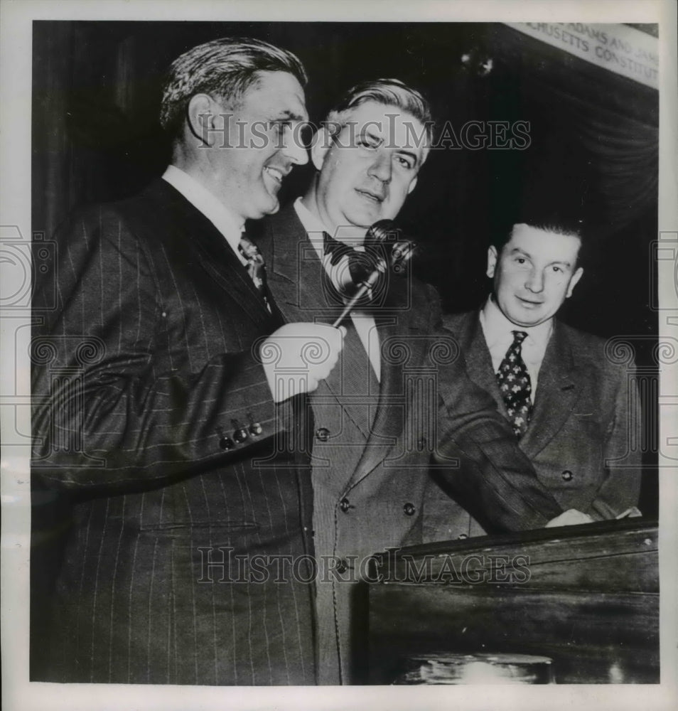 1951 Press Photo Jaroslav Konvalinka and Karl Truska receive instruction