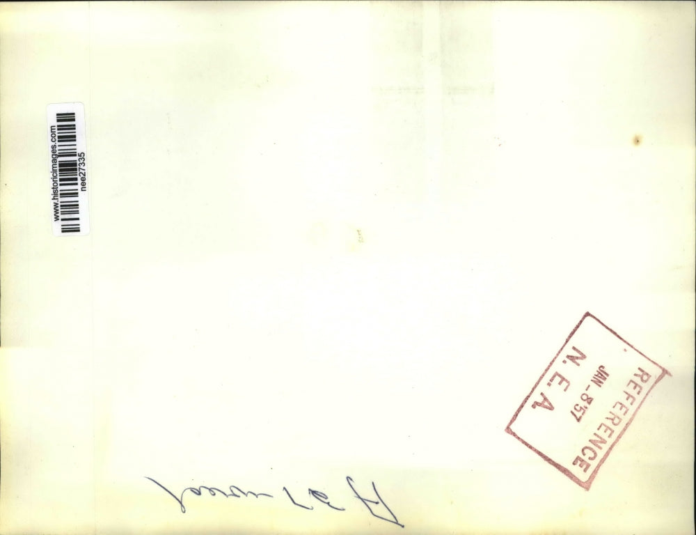 1957 Press Photo Wreckage Of Company Owned Plane Of US Steel Corp