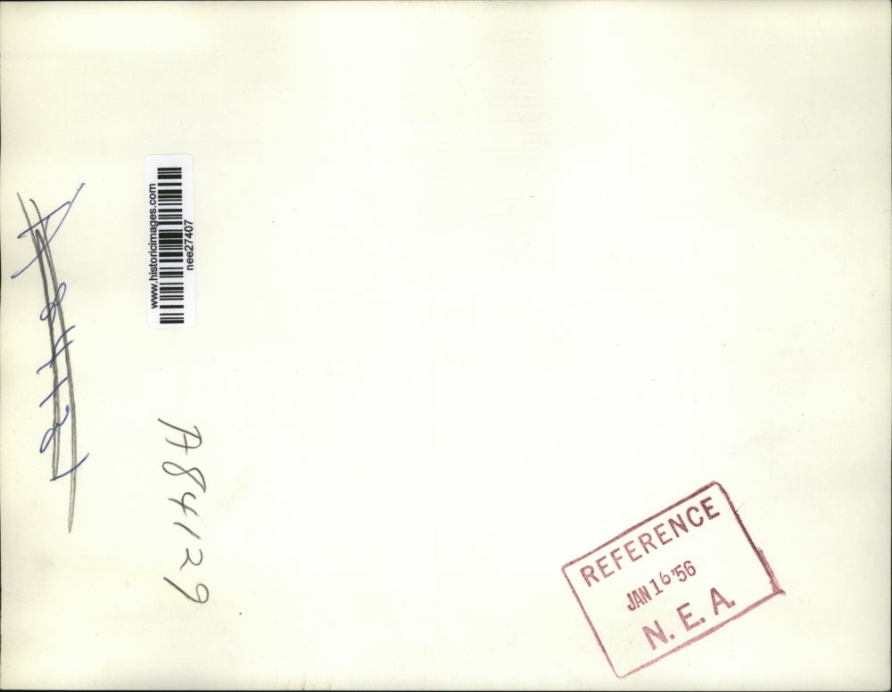 1956 Press Photo sen. Allen J. Ellender, John Patterson, & Secy Ezra Taft Benson