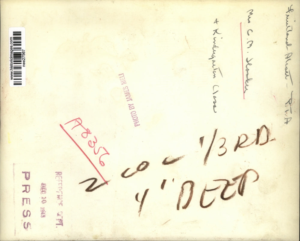 1943 Press Photo Fruitland Alcott Parent Teacher Association Mrs C M Slosker