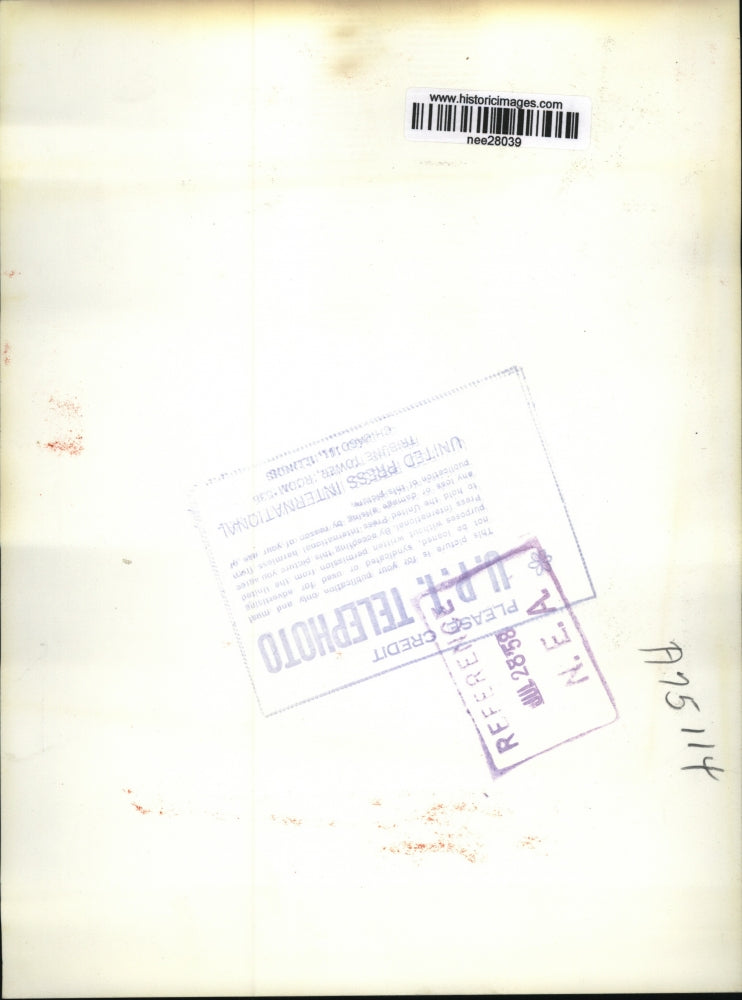 1958 Press Photo Soviet Ambassador to UN Arkady Sobolev - nee28039