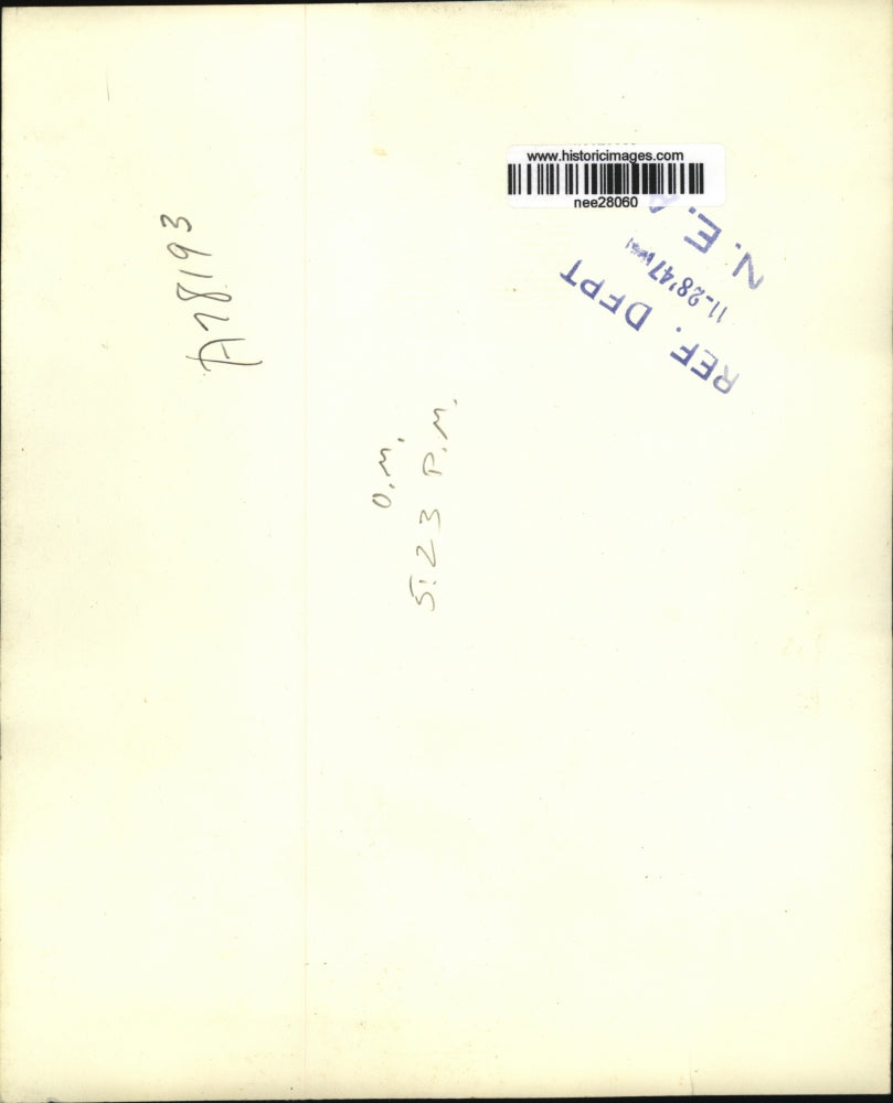 1947 Press Photo Little james Mulhearn in the Hanamann Hospital - nee28060