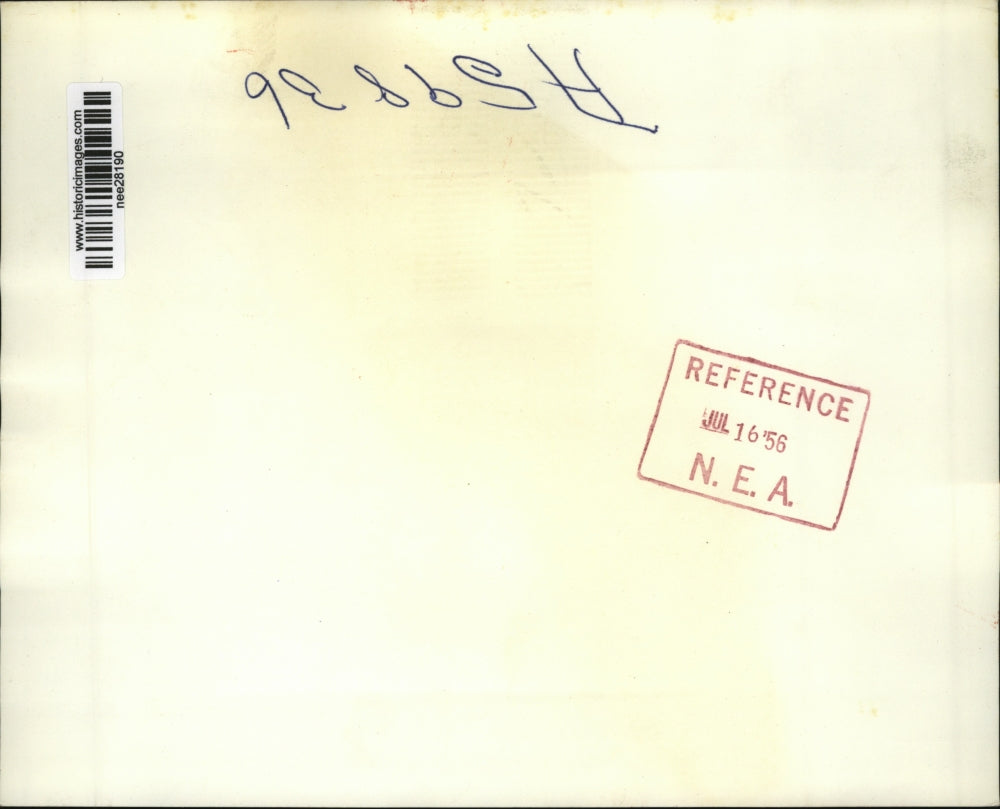 1956 Press Photo C.E. Wilson testifies at Senate Air Power Subcomittee