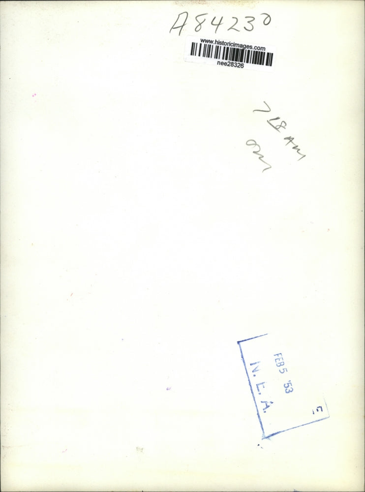 1953 Press Photo Frances Elliot and Dee Wheeler - nee28326