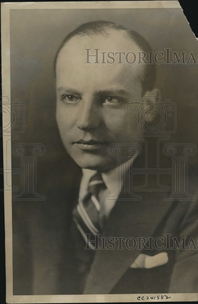 1933 Press Photo Roger Tommy St Paul Attorney Charged with Kidnapping