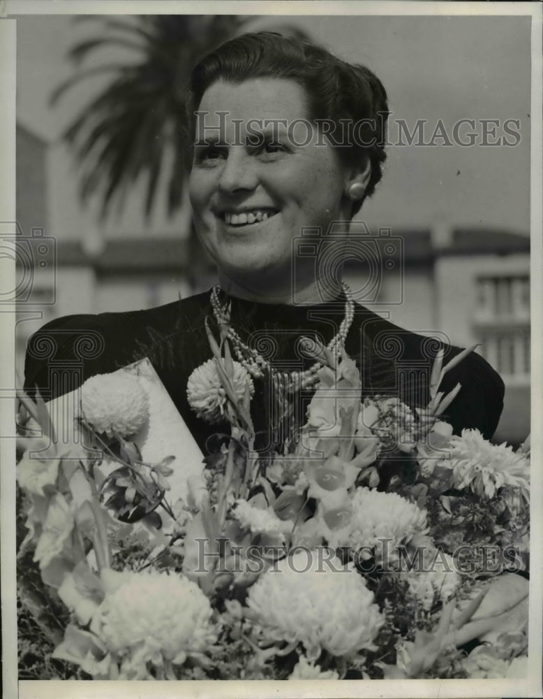 1940 Press Photo Mrs. Margueritte M. Rascoe National Convention Chairman