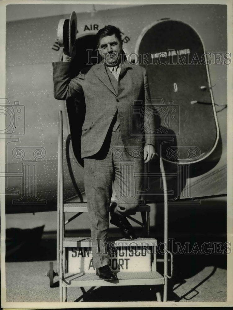 1953 Press Photo President International Longshoremen Association , Joseph Ryan