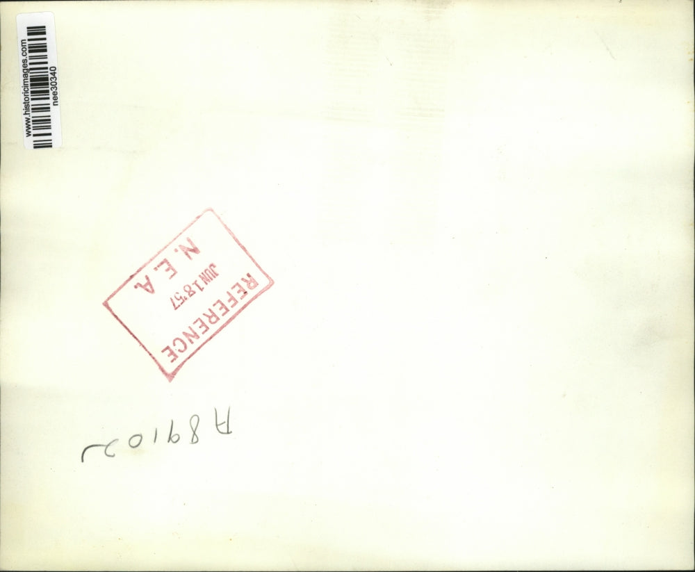 1957 Press Photo Fred Gerding, X. Mitchell, Leroy Clemens Protest Girard Trial