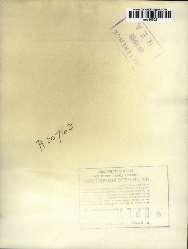 1959 Press Photo New York Mariana Kiebl picketing - nee30822